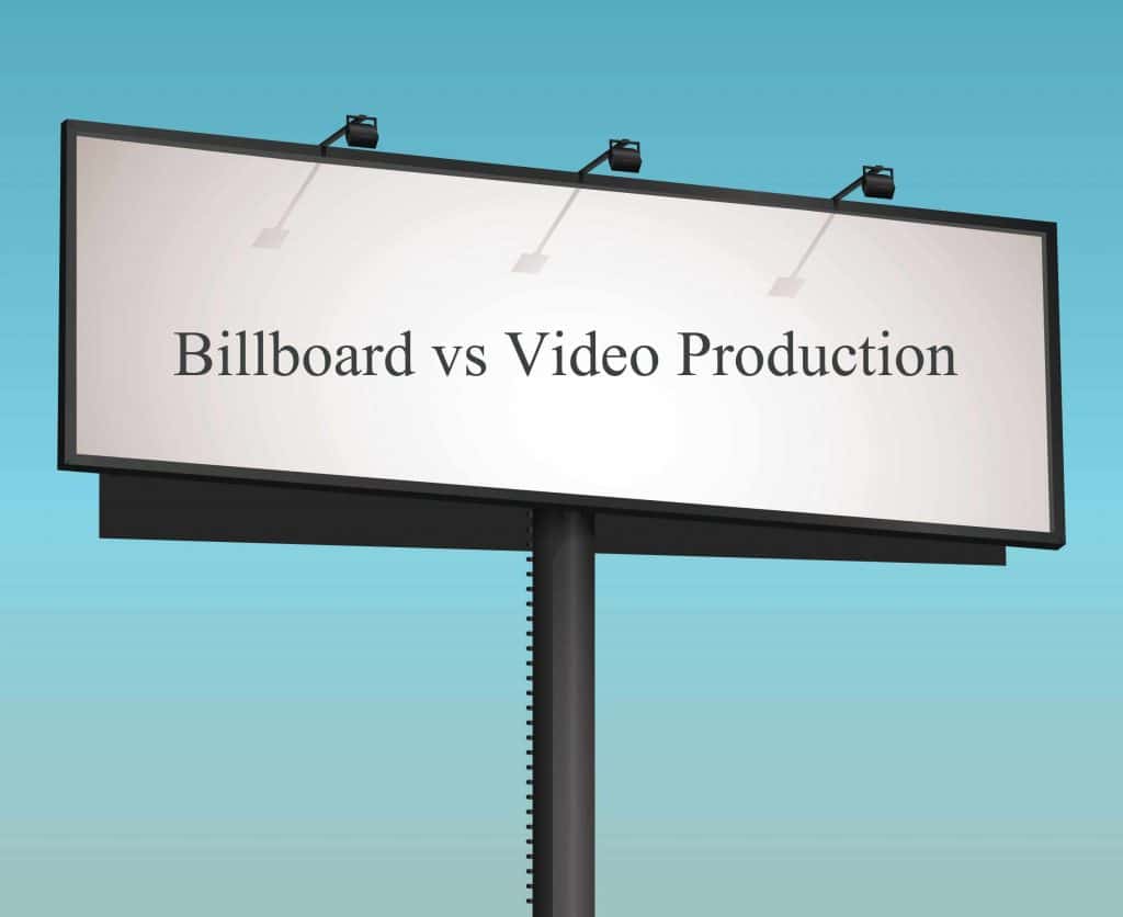 billboard vs video production