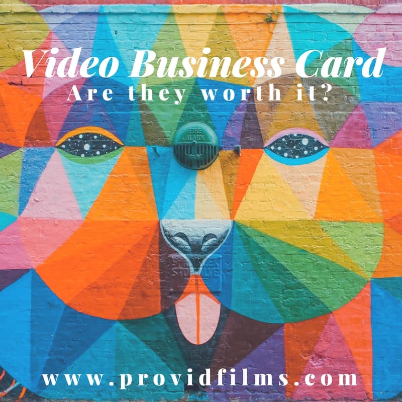 video business card - are they worth it - Minneapolis Minnesota