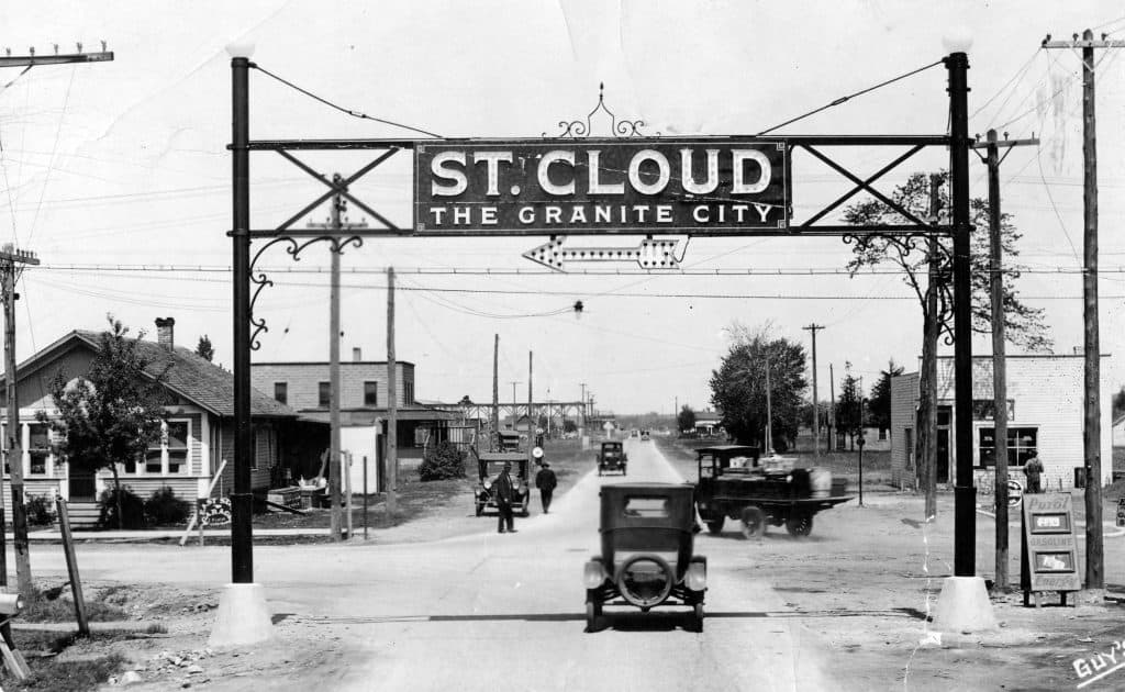 Historic photographer image of St Cloud MN