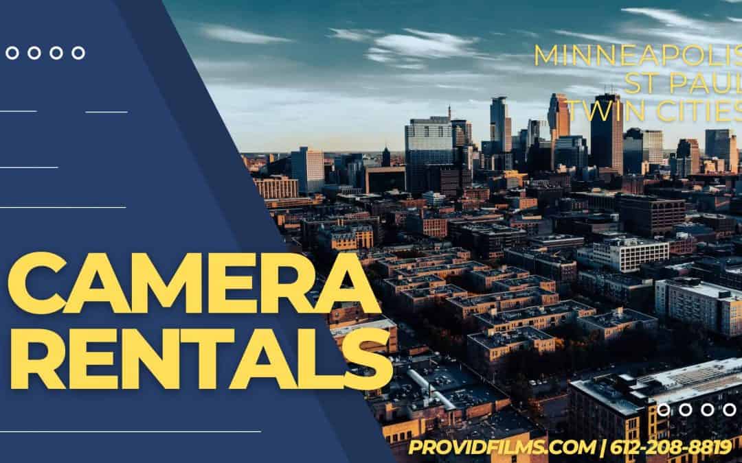 Camera Rental in Minneapolis | St Paul | Twin Cities – 3 Packages for your camera rentals!