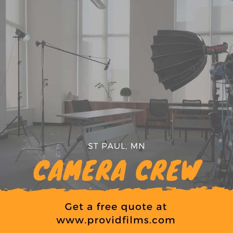 camera crew in St Paul MN