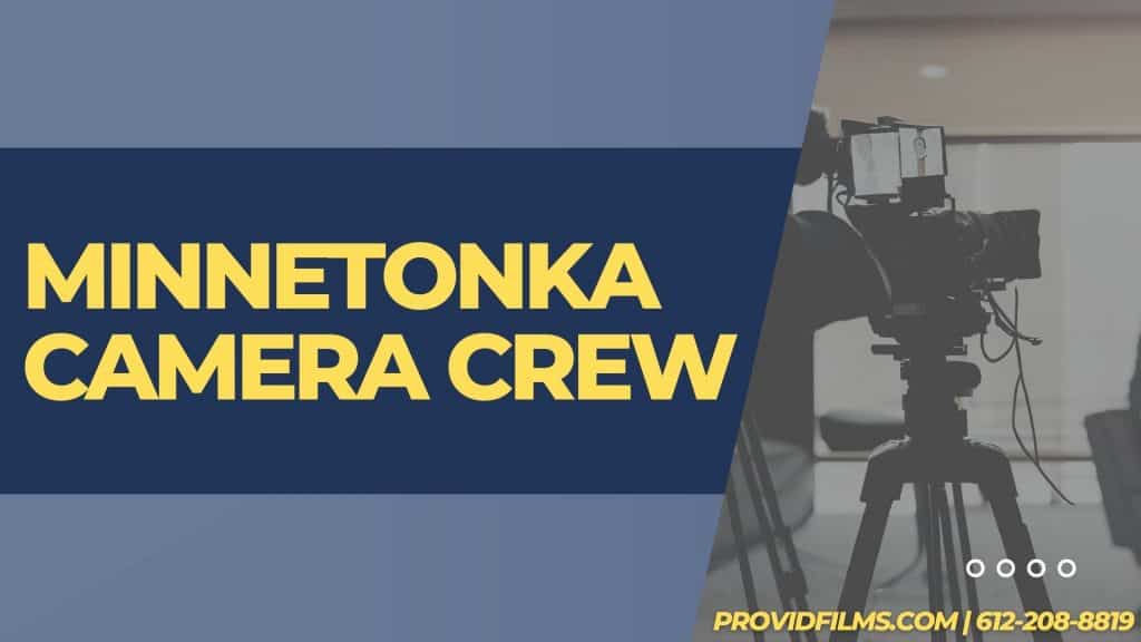 Graphic of a video camera with the text saying "Minnetonka Camera Crew"