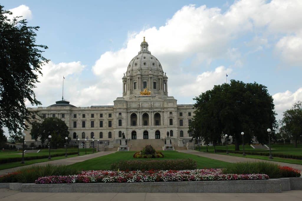 Minnesota state capital in St Paul MN Photograph