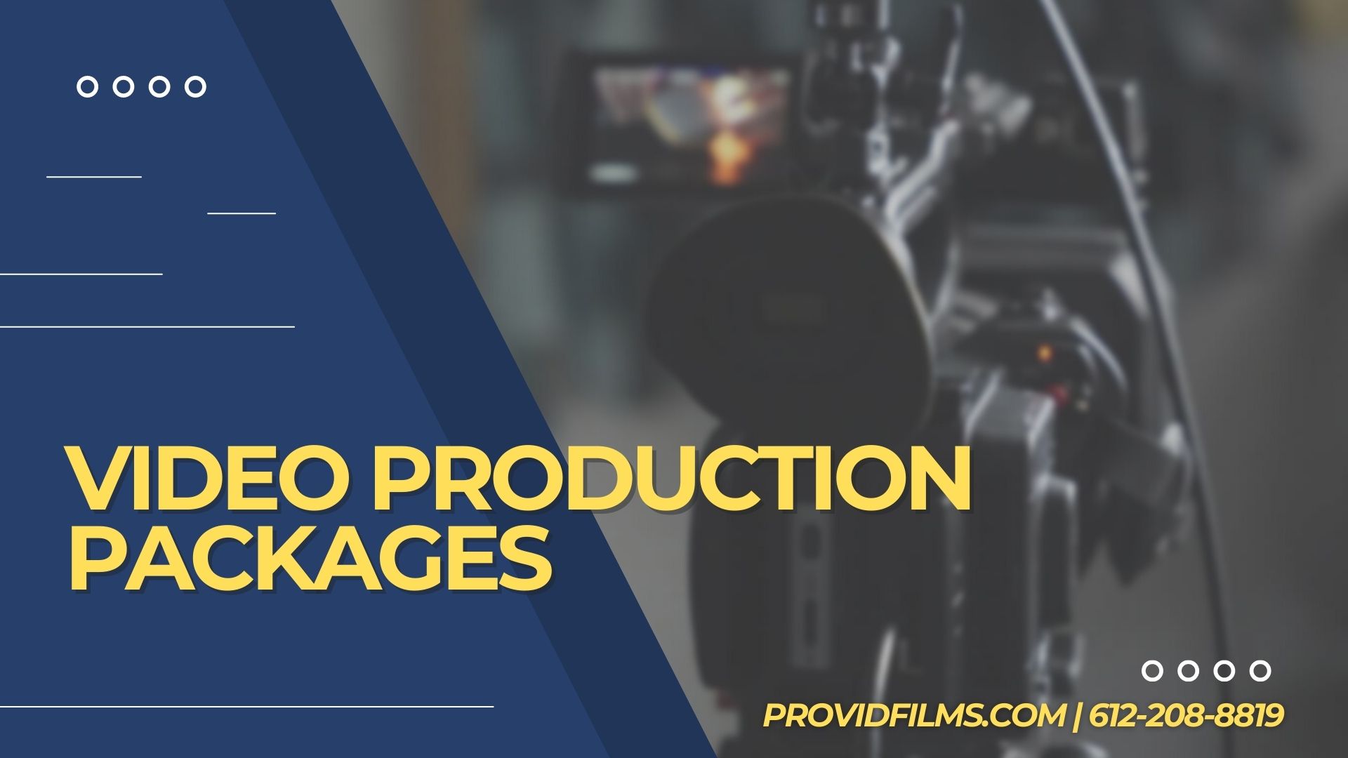 video production packages graphic<br />
